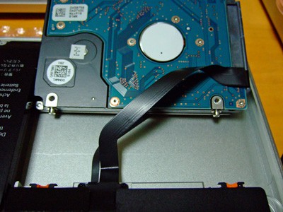 MacBook Pro内部のHDD
