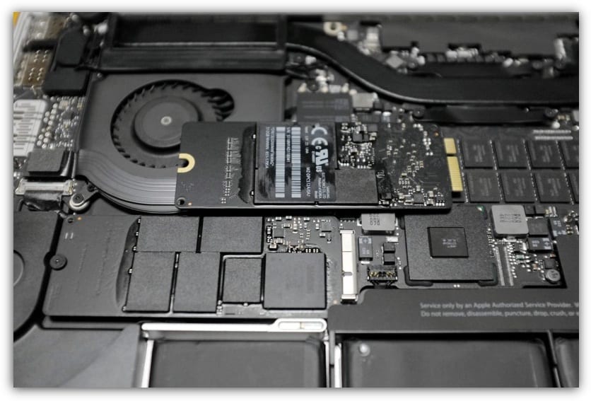 MacBook Pro Retina Mid2012のSSDを増設しました