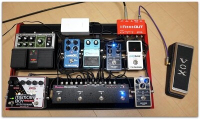 エフェクターボード完成