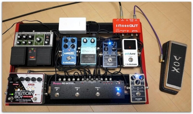 エフェクターボード完成！