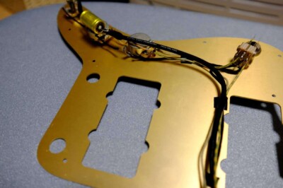 Bacchus Jazzmaster 内部配線