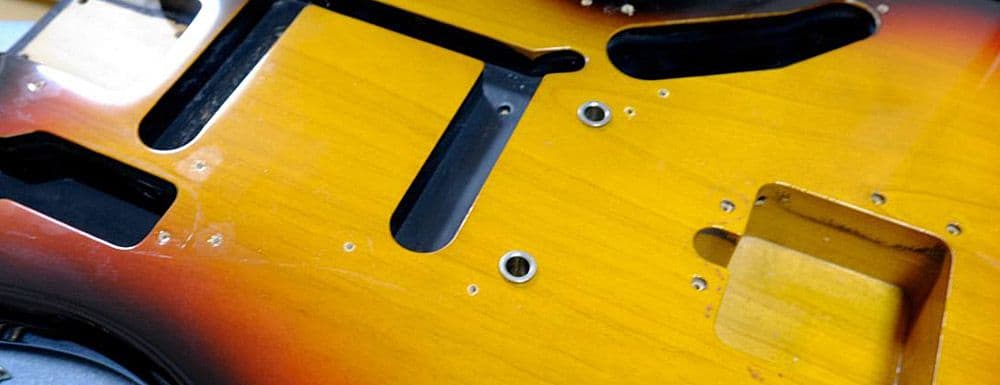 Fender Japan Jaguar（借り物）のメンテナンス記録