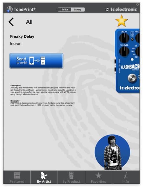 TC Electronic Flashback Delay & Looper toneprint