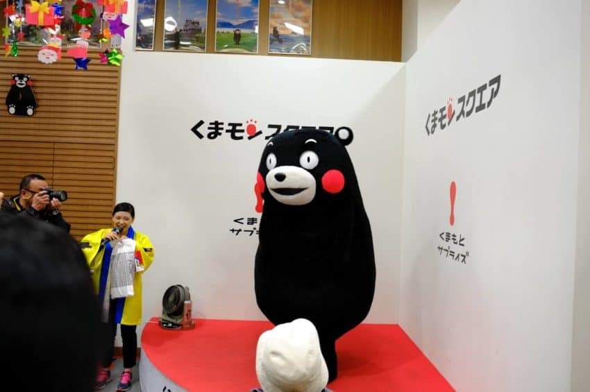くまモン大人気。