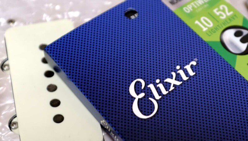 Elixirの新しいコーティング弦、OPTIWEBを試してみました