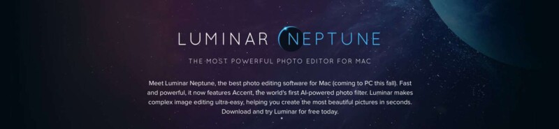 オールインワンフォトエディタ　Luminar 2017が良い