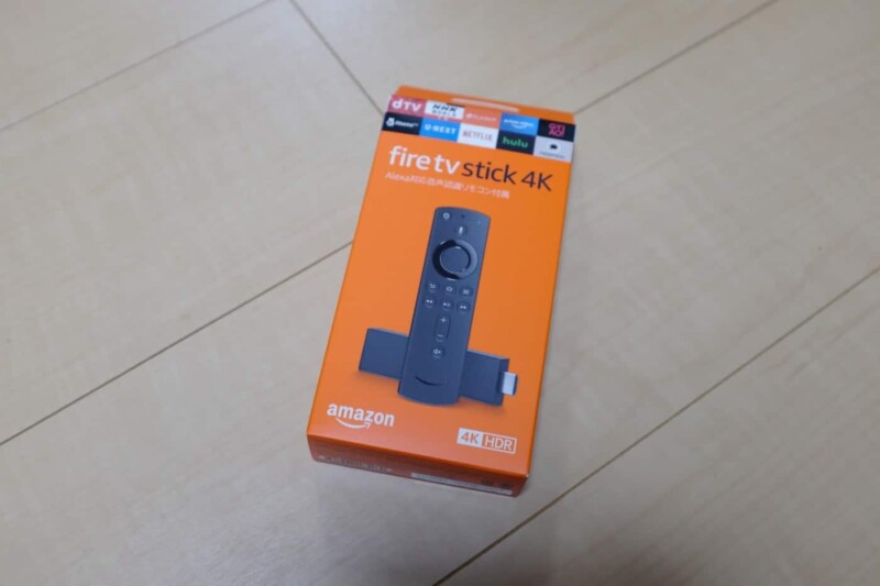 Amazon Fire TV Stick 4K購入