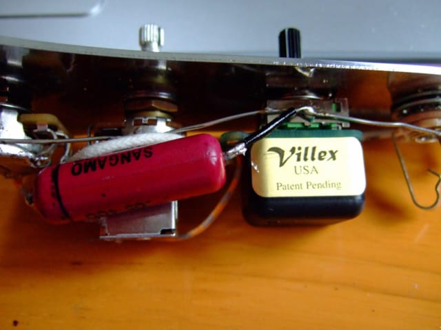 Villex Passive Rotary Tone Booster for Guitar