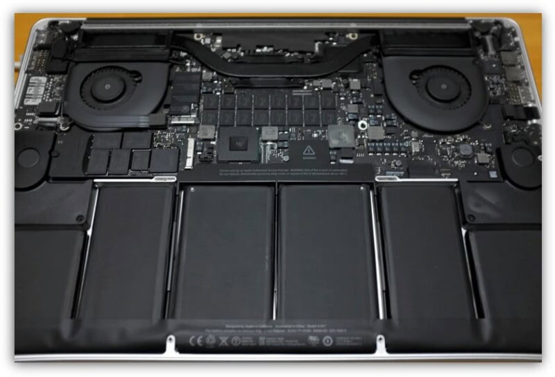 MacBook Pro Retina Mid2012のファンを掃除しました