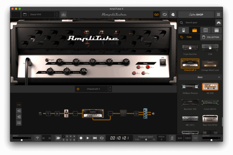 Amplitube 5 登場！