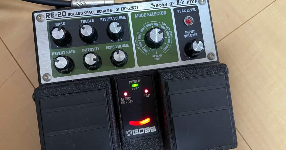 ギター BOSS RE-20 SPACE ECHO BOSS - RE-20 | Space Echo