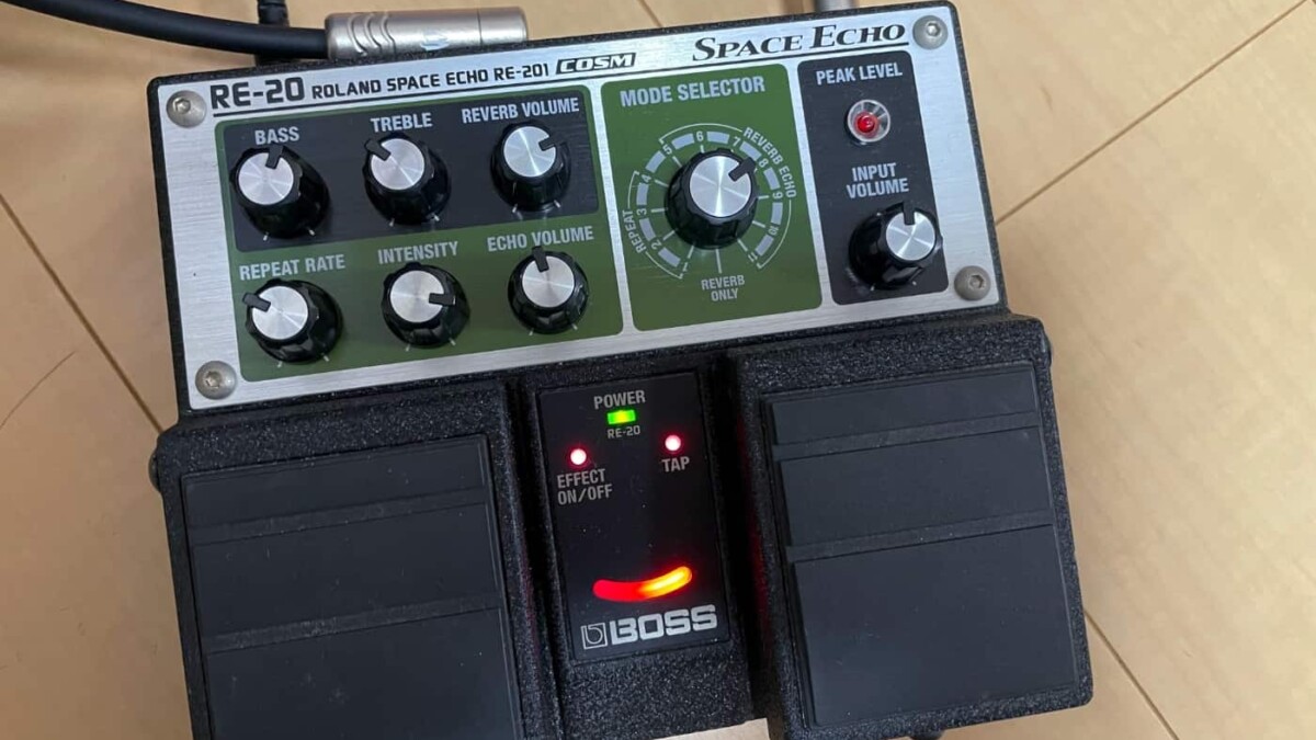 BOSS Space Echo RE-20 | へたれマカー日記