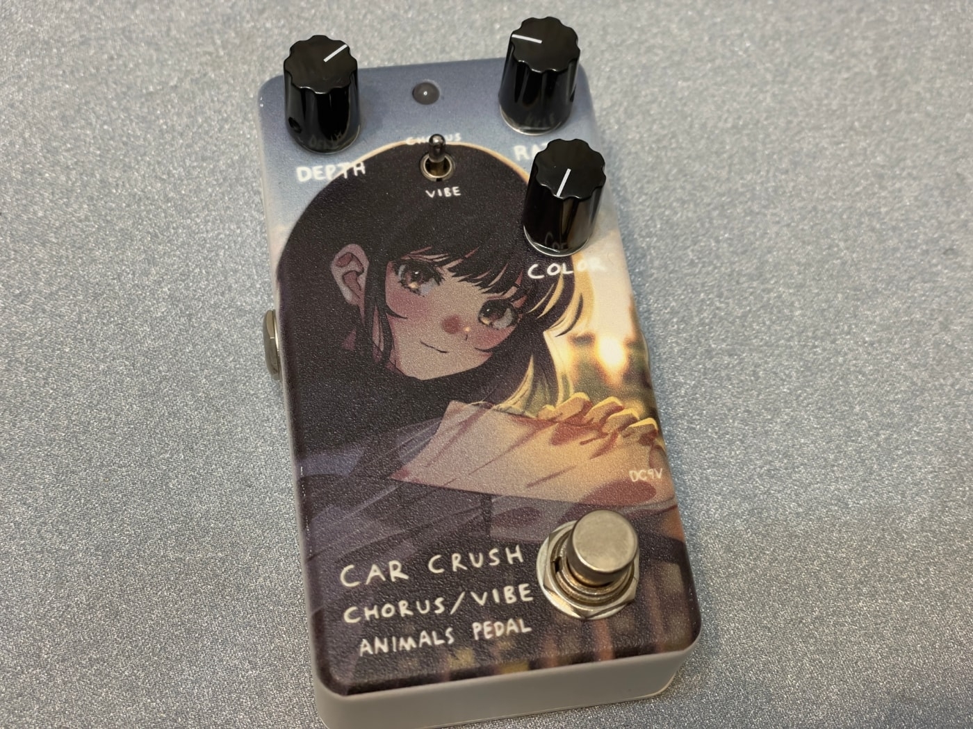 Animals Pedal Custom Illustrated Car Crush Chorus/Vibe by hmng 光の匂い