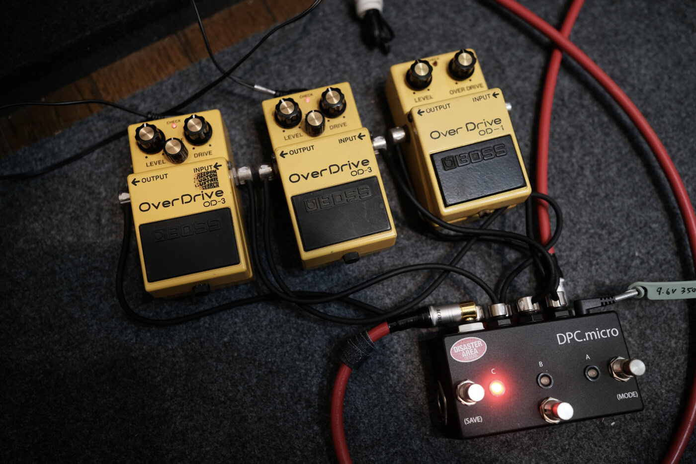 OD-1とOD-3とOD-3 Modの比較