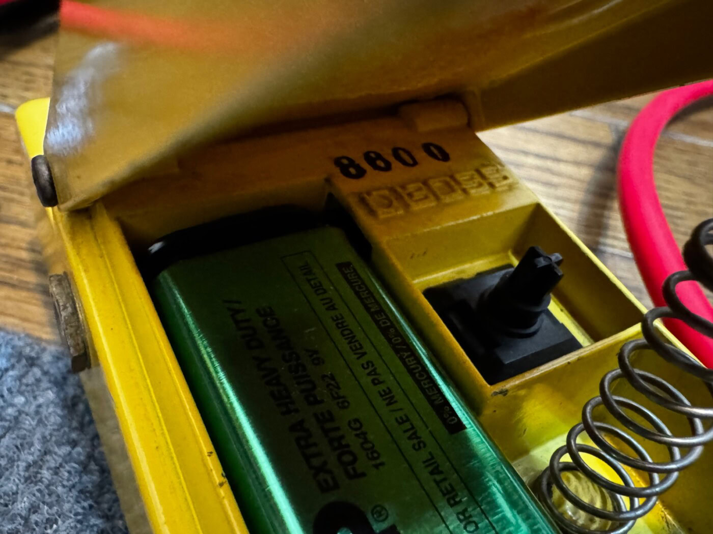 BOSS OD-1 シリアルナンバー8800