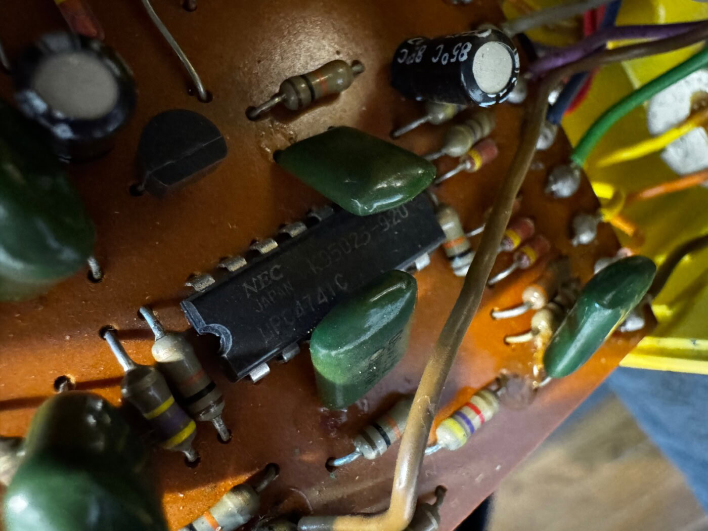 BOSS OD-1 クアッドオペアンプ NEC μPC4741C